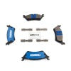 Timbren 15-20 Ford F-150/Lobo BES Severe Duty Semi-Metallic Brake Pads - Rear