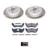 Power Stop 96-02 Mercury Grand Marquis Rear Semi-Coated Rotor Kit
