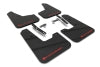 Rally Armor 23-25 Kia Niro SG2 Black UR Mud Flap Red Logo