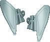 Kuryakyn Saddle Shields Heat Deflectors 14-Up Indian Models(excluding Scout) Smoke