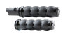 Kuryakyn ISO Grips 24 and Up Touring 25 and Up Softails Throttle-By-Wire Black