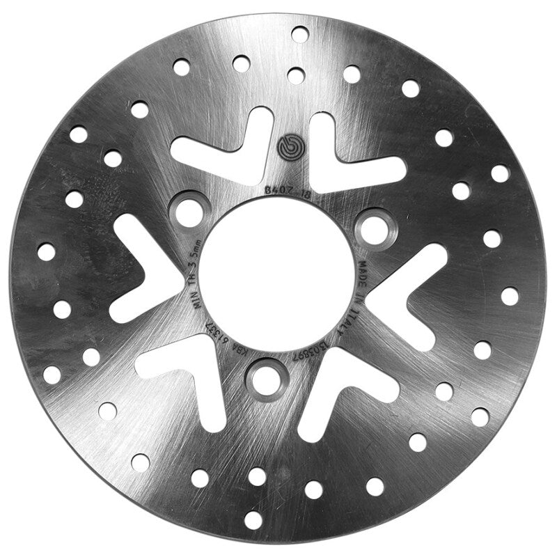 Brembo 09-18 KYMCO Agility 50cc 200x4mm Brake Disc - Front Fixed