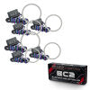 Oracle Chevy Corvette C6 05-13 Halo Kit - Triple - ColorSHIFT w/ BC1 Controller