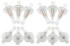 K&N 0.25in Flange 2.15in Length 1in OD Sintered Porous Bronze Fuel Filter (Set of 12)