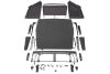 Rugged Ridge 2018+ Jeep Wrangler JL 2 Dr Voyager Top