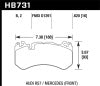 Hawk 15-17 Audi RS7 / 14-15 Mercedes G63 AMG / SL63 AMG HPS 5.0 Street Front Brake Pads