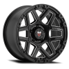 Mamba M23 18x9 5x127 ET12 Gloss Black w/ Machined Ball Cut