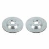 Power Stop 19-20 Mercedes-Benz CLS450 Rear Evolution Drilled & Slotted Rotors - Pair