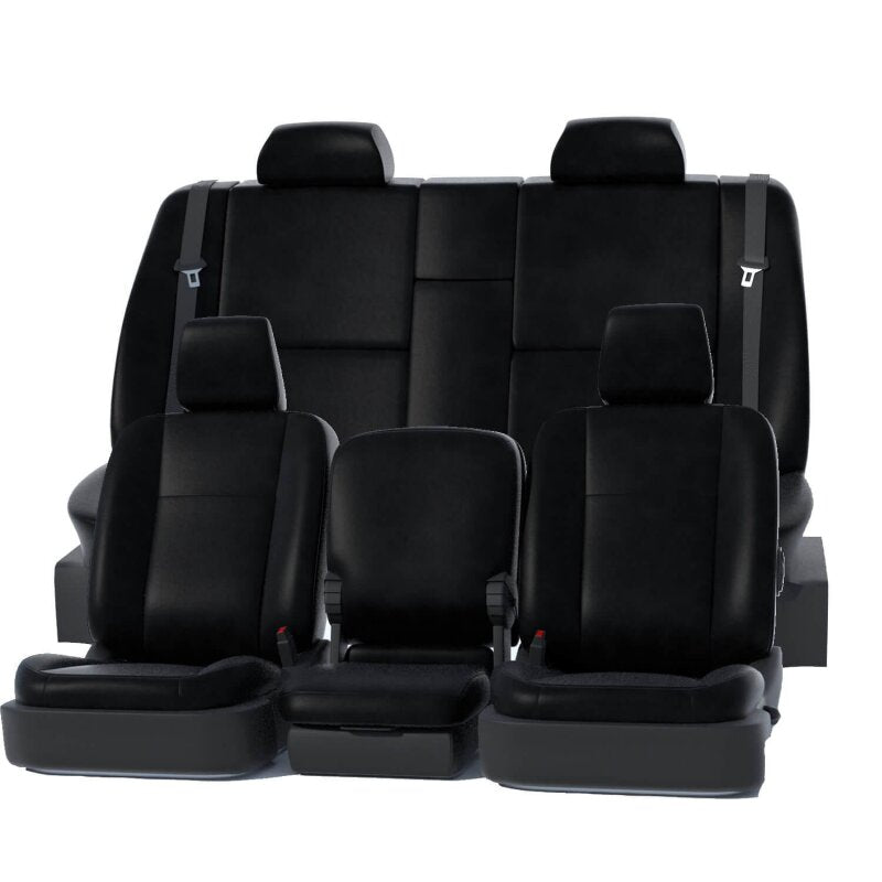 Covercraft 2025 Ford Explorer Leatherette Custom Front Row Seat Covers - Black