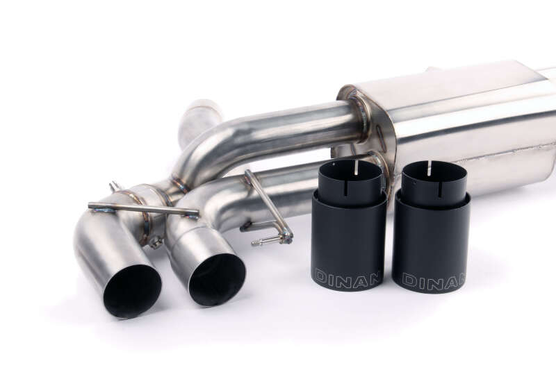 Dinan 18-23 BMW M5 (F90) Free Flow Axleback Exhaust System - Black Tips