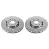 Power Stop 08-15 Land Rover LR2 Front Evolution Drilled & Slotted Rotors - Pair