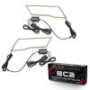 Oracle 09-18 Dodge Ram Switchback Quad Headlight Halo Kit - RGB+A + w/ BC1 Controller