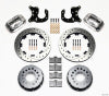 Wilwood Forged Dynalite P/S Rear Kit Drilled Polished Big Ford 2.36in Offset