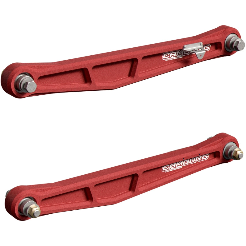 Camburg Ford Bronco Raptor 22-24 KINETIK Series Rear Billet Trailing Arm Kit (RED)