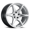Kansei K11S Tandem 18x9.5in / 5x100 BP / 22mm Offset / 73.1mm Bore - Hyper Silver Wheel