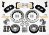 Wilwood AERO6 Front Hub Kit 14.00 Drilled 67-69 Camaro 64-72 Nova Chevelle