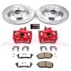 Power Stop 1999 Nissan Maxima Front Z26 Street Warrior Brake Kit w/Calipers