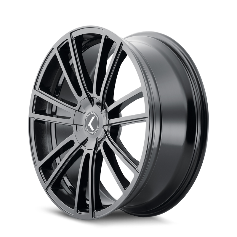 Kraze KR183 Spectra 18x8 / 5x110/127 BP / 40mm Offset / 72.62mm Hub Gloss Black Wheel