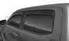 Husky Liners 16-23 Toyota Tacoma DC In-Channel Mount Ventvisor Low Profile (4pc) - Smoke