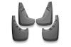 Husky Liners 2024 Toyota Tacoma CC/DC (w/Factory Flares) Front & Rear Mud Guards - Black