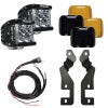 Rigid Industries 2021+ Ford Bronco Sport A-Pillar D-SS Series Side Shooter Light Mount Kit
