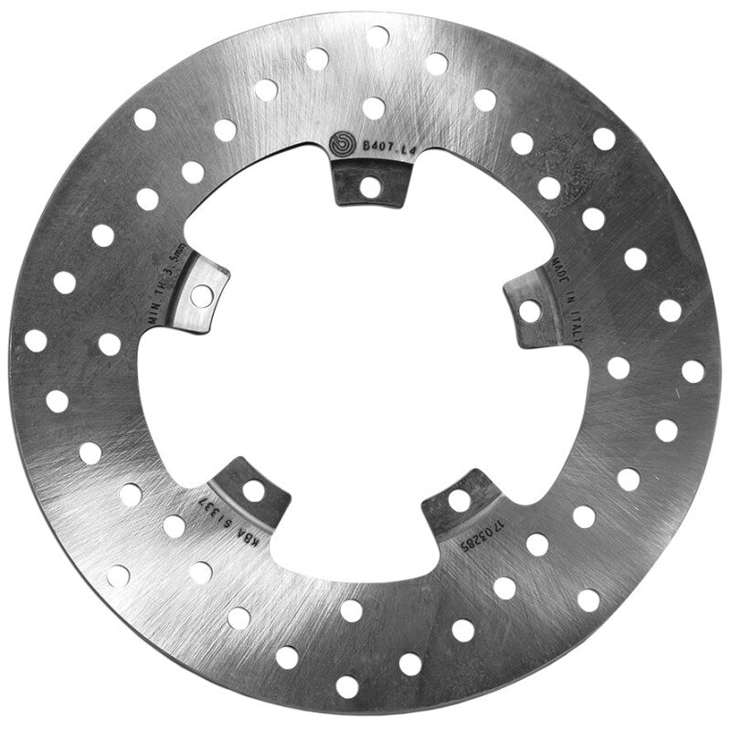 Brembo 12-15 Piaggio Vespa Fly 2T 50cc 220x4mm Brake Disc - Front Fixed