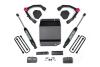 Zone Offroad 07-13 Chevy 1500 4WD 3.5in UCA System