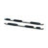 Westin 2009-2018 Ram/Dodge 1500 Quad Cab (6.5 ft Bed) PRO TRAXX 5 WTW Oval Nerf Step Bars - SS