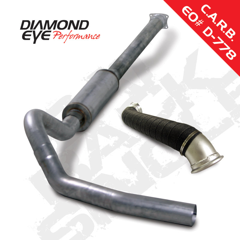 Diamond Eye KIT 4in Catback Single w/ TDP SS 04-05 Chevy/GMC 6.6L Duramax 2500/3500