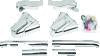 Kuryakyn Swingarm Cover Kit - Unlighted 86-99 Softail Models Chrome