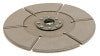 McLeod Disc Sintered Iron LCF 10.5inX1-1/4X10 Spline Solid Hub 8 Riv .330 Thick