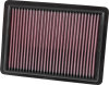 K&N 2016 Honda Avancier L4-2.0L F/I Replacement Drop In Air Filter