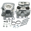 S&S Cycle 08-16 Touring Super Stock 89cc Cylinder Head Kit - Silver