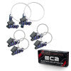 Oracle Nissan Frontier 01-04 Halo Kit - Triple - ColorSHIFT w/ BC1 Controller