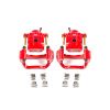 Power Stop 08-15 Toyota Sequoia Rear Red Calipers w/Brackets - Pair
