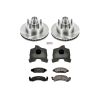 Power Stop 87-93 Ford F-150 Front Autospecialty Kit w/Cals