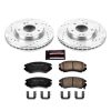 Power Stop 07-10 Hyundai Elantra Front Z23 Evolution Sport Brake Kit