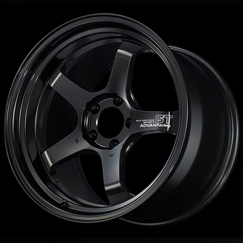 Advan GT Beyond-R 18X8.5 / +37 Offset / 5x114.3 BC / 73mm Bore / Racing Titanium Black