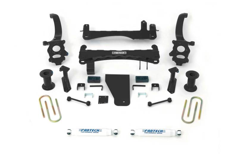 Fabtech 18-21 Nissan Titan 4WD 6in Basic Sys w/Perf Shks