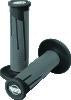 ProTaper Full Diamond Clamp-On Grips - Black/Dark Gray