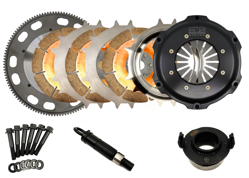 Competition Clutch Honda/Acura B Series 184mm Triple Disc Ceramic Clutch Kit