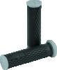 ProTaper Full Diamond Dual Density ATV Grips - Black/Gray
