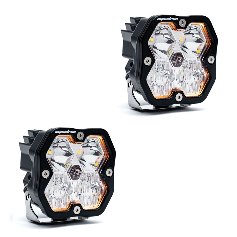 Baja Designs Squadron 2.0 Sport (Pair) LED Driving/Combo / No Harness
