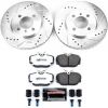 Power Stop 91-92 BMW 318i Front Z26 Street Warrior Brake Kit
