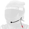 Rugged Radios NASCAR 3C Wired Open Face Helmet Kit with M102 Military Mic Straight Cord