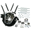 S&S Cycle 92-99 BT w/ 3-5/8 Bore Super Stock Alternator Style Crankcase - Wrinkle Black