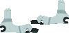 Kuryakyn Quick Release Mount For Multi-Purpose Backrest 14-Up Touring Models Chrome
