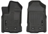 Husky Liners 2019 Ford Ranger SuperCrew Cab & SuperCab WeatherBeater Black Floor Liners