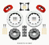 Wilwood Narrow Superlite 4R RearTruck Kit 14.25in Red 2012-Up Ford F150 (6 lug)