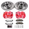 Power Stop 12-13 Ford F-250 Super Duty Front Z36 Truck & Tow Kit w/Cals